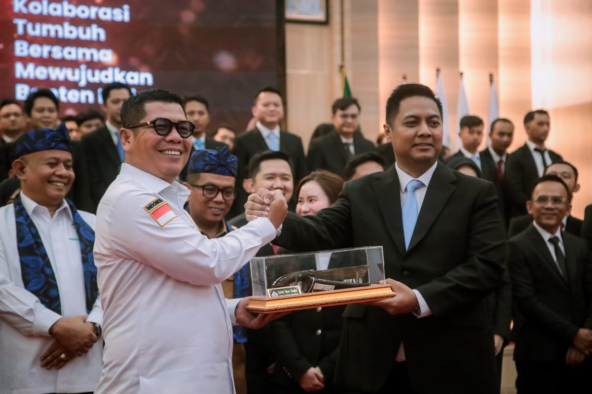 Pimpinan DPRD Banten Hadiri Pelantikan Pengurus Hipmi Banten Masa Bakti 2025-2028